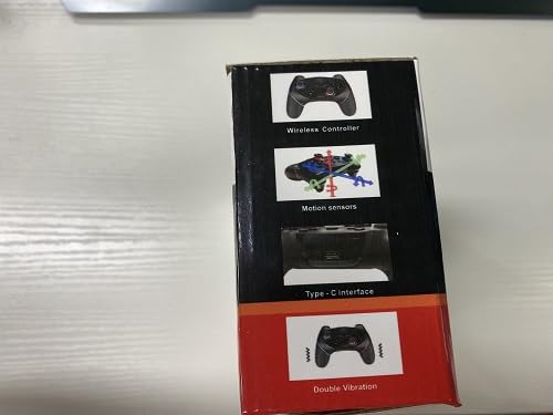 Diswoe Controller for Switch, Wireless Pro Controller for Switch/Switch Lite/Switch OLED, Remote Gamepad with Joystick, Adjustable Turbo Vibration, Ergonomic Non-Slip - Blue - Image 8