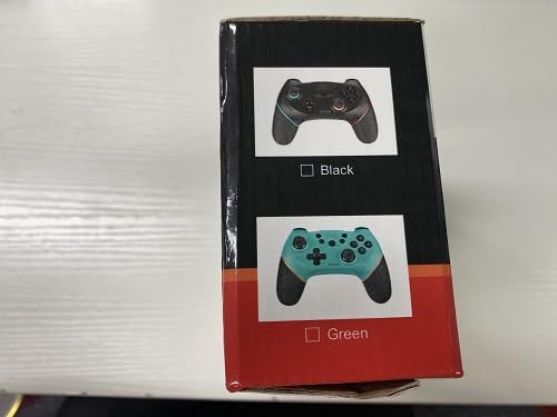 Diswoe Controller for Switch, Wireless Pro Controller for Switch/Switch Lite/Switch OLED, Remote Gamepad with Joystick, Adjustable Turbo Vibration, Ergonomic Non-Slip - Blue - Image 9