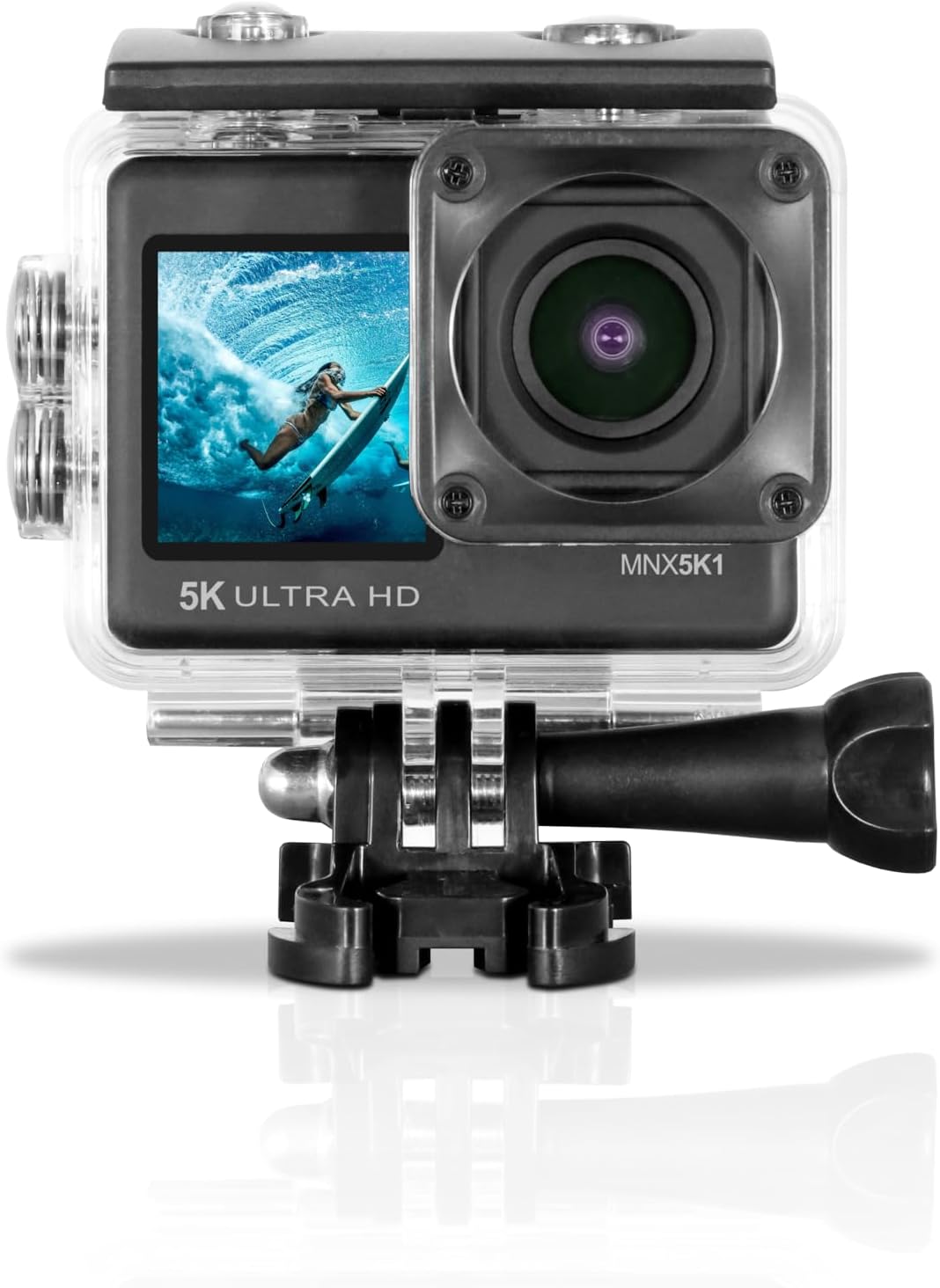 Minolta MNX5K1 5K Ultra HD / 24 MP Action Camera Kit with Waterproof Case - Image 3