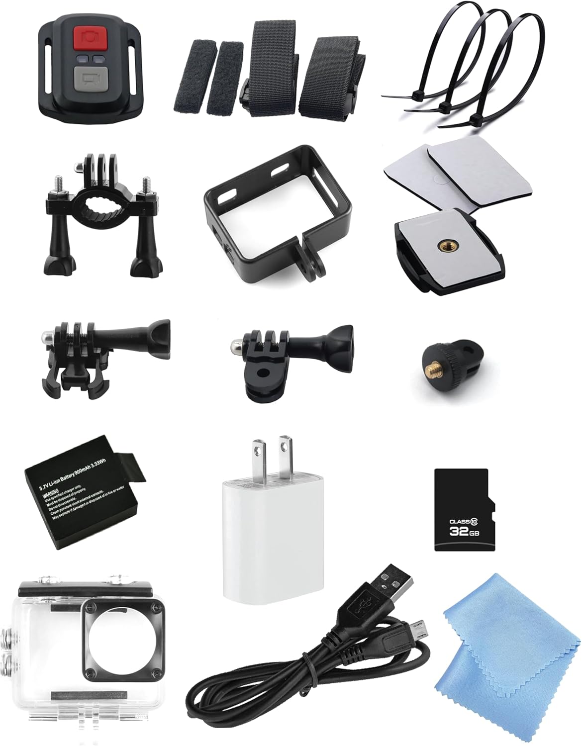 Minolta MNX5K1 5K Ultra HD / 24 MP Action Camera Kit with Waterproof Case - Image 5